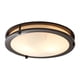 thumbnail image 1 of Lámpara Techo Better Homes Gardens BHS336179061230 Bronce 2 Luces, 1 of 3