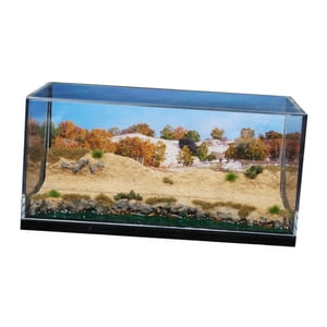 Magideal - Escena Del Desierto A Escala 1/64, Simulación De Diorama, Accesorios Para Fotografías, Modelo De Fundición A Presión, Fondo De Vitrina De Automóvil