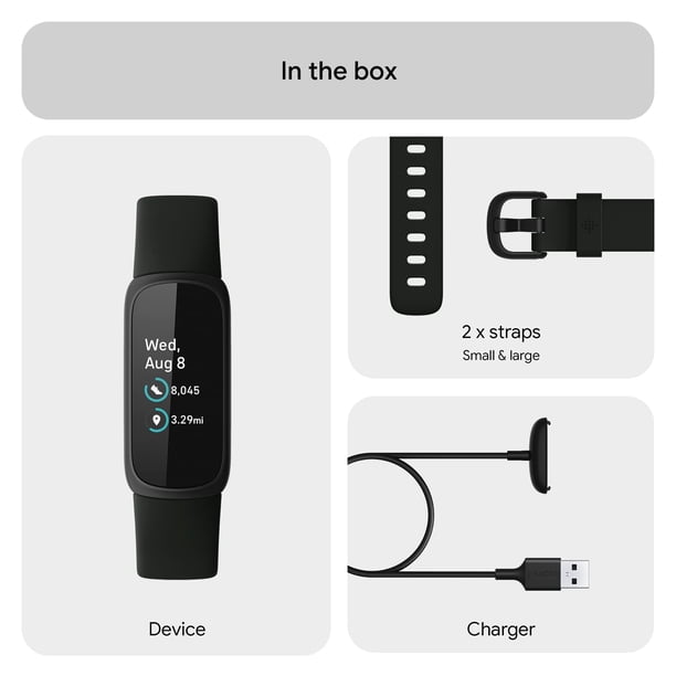 Monitor de actividad física Fitbit Inspire 3: información avanzada