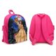 thumbnail image 4 of Bella de La Bella y la Bestia Mochila Escolar para Niños y Niñas, Mochila Infantil Ligera de Alta Calidad, Grande y Duradera ROSA, 4 of 6