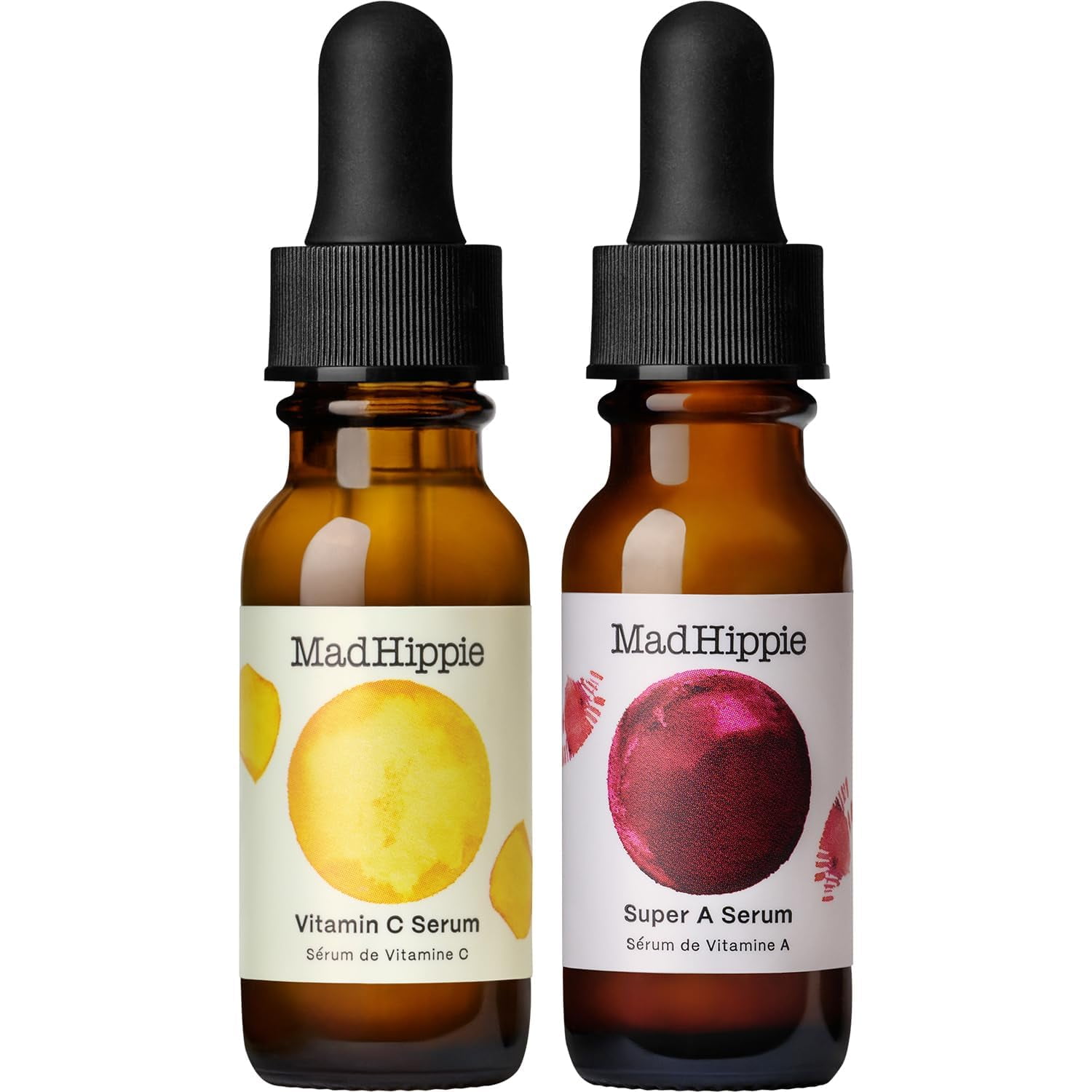 Set De Cuidado De La Piel Mad Hippie, Sérum Con Vitamina C, 15 Ml, Más Retinol, 30 Ml