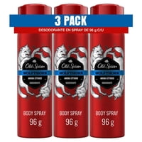 Pack 3 Desodorantes Hombre Spray Wolfthorn 1 Un Old Spice