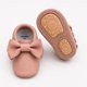 thumbnail image 3 of Mocasines de Cuero para Bebé - 11 cm, Palo Rosa, 3 of 4
