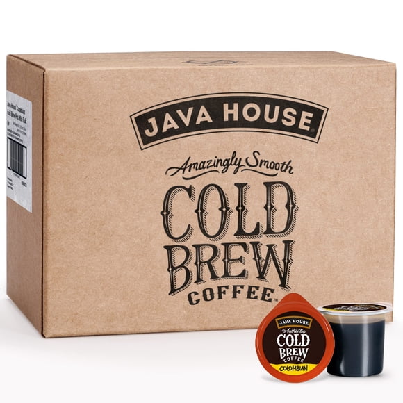 Cápsulas de café cold brew colombiano tostado medio Java House, 60 unidades