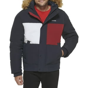 Chaqueta Tommy Hilfiger De Tela Ártica Acolchada Con Esnórquel Tipo Bomber