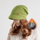 thumbnail image 1 of 1PCS Winter Beanie Hats With Short Brim, Thermal Knitted Textured Fleece Ski Baggy Winter Hat Skiing Cycling For Women, 1 of 3