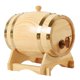 thumbnail image 1 of Barril De Vino De Roble De 3 L/1,5 L Con Base Para Vino, Whisky, Madera De 3 L, 1 of 5