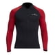 thumbnail image 4 of Hombre Mujer Chaqueta De Secado Rápido Traje De Neopreno Nadar Surf Húmedo Esnórquel Traje De Ba?o Top Hombre Rojo XL, 4 of 5