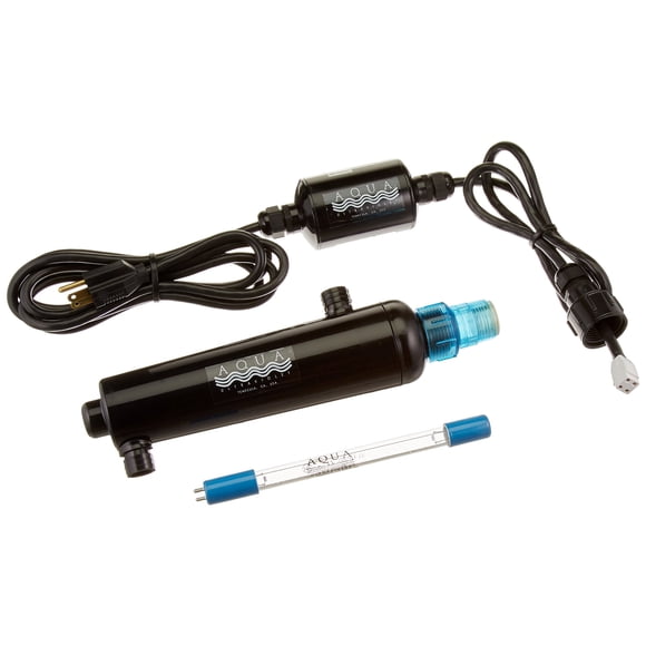 Esterilizador UV Aqua UV 15W 3/4\" Inline con Conector de Barba