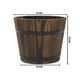 thumbnail image 5 of Macetero De Madera Tipo Barril Para Jardin Terraza Planta XS, 5 of 8