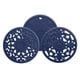 thumbnail image 4 of 3 / Juego De Almohadillas Calientes De Silicona Con Aislamiento Térmico, Tazón De Encimera, Tapete, Salvamanteles, Azul, 4 of 5