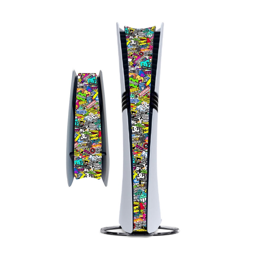 Genérico - Middle Skin Sticker Compatible Con La Consola Playstation 5 Pro - Accesorio Decorativo De Tira Protectora A Prueba De Polvo Para Ps5 Pro-multicolor-06