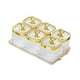 thumbnail image 5 of Caja De Almacenamiento De Alimentos Dividida Con Plato De Frutos Secos Para Comedor, Sala De Estar, Fiesta, Transparente, 5 of 5