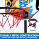 thumbnail image 5 of Canasta de baloncesto JOYIN para niños, altura ajustable de 0,85 a 1,9 m, de 3 a 8 años, 5 of 7