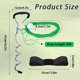 thumbnail image 4 of Herramienta de entrenamiento de golf con cuerda para swing, con bola de golf y cuerda de 15 m, 4 of 6