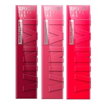 3 Labiales Superstay Vinyl Ink Rosas Hasta 16H Maybelline
