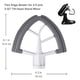 thumbnail image 2 of Batidora Flex Edge Reikame para KitchenAid Tilt-Head, 4,5 a 5 cuartos, 2 of 7