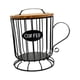 thumbnail image 2 of Soporte Para Cápsulas De Café, Organizador Rústico De Gran Capacidad Para Encimera, Barra De Cocina, L, Negro, 2 of 5