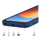 thumbnail image 4 of Carcasa Funda Antigolpes Compatible Con  Xiaomi Redmi A7 Pro 4g Azul Oscuro, 4 of 5