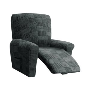 Bothyi - Funda Reclinable Fundas Para Sillas De Sofá Antideslizante Elegante Para Silla Reclinable Gris
