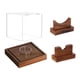 thumbnail image 5 of Vitrina De Béisbol Para Recuerdos, Soporte Para Bates De Béisbol, Madera Oscura., 5 of 5