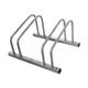 thumbnail image 4 of Estante para suelo de bicicleta, soporte para estacionamiento de bicicletas, organizador de almacenamiento para bicicletas de jardín de 16-29 pulgadas 2 Juntas 49x38cm Gris, 4 of 5