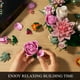 thumbnail image 4 of Set de Construcción Moonbend Dahlia Rose 944 piezas – Flores, 4 of 7