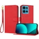 thumbnail image 1 of Funda Cartera para Motorola Moto G75 Tarjetero Soporte Magnético y Correa Rojo, 1 of 5