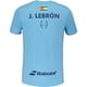 thumbnail image 2 of Polera Babolat Crew Neck Tee Juan Lebron Azul Claro Tenis Padel, 2 of 3