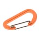 thumbnail image 4 of Mini Mosquetón De Aleación De Aluminio Para Exteriores En Forma De D, Cinta Exprés, Color Naranja Arenado, 4 of 5
