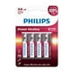 thumbnail image 1 of Pack 4 Pilas AA Alcalinas LR6P4B Philips, 1 of 7