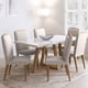 thumbnail image 1 of Comedor Mara 1.8 Ow 6 Sillas Daisy Blanco - Natural, 1 of 4