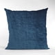 thumbnail image 5 of Cojín decorativo Plutus Brands Plutus Navy Lux de terciopelo brillante azul, 5 of 5