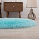thumbnail image 5 of REGALWOVEN Alfombra de Área Suave y Peluda, Alfombras de Dormitorio Ultra Esponjosas, Alfombra Peluda Antideslizante para Habitación, Guardería, Piso al Lado de la Cama Azul 35" x 24", 5 of 7