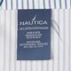 thumbnail image 4 of Juego de ropa de cama Nautica Queen de algodón percal Audley Stripe Blue, 4 of 4