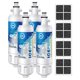 thumbnail image 1 of Filtro de agua ICEPURE LT700P de repuesto – Pack de 4 unidades, 1 of 9
