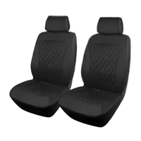 Genérico - Funda Cubre Asiento Auto 9 Piezas Panal Eco Cuero Universal