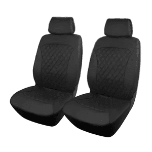 Genérico - Funda Cubre Asiento Auto 9 Piezas Panal Eco Cuero Universal