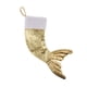 thumbnail image 4 of cola de pescado con lentejuelas navidad media caramelo bolsa navidad colgando decoración oro, 4 of 5