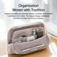 thumbnail image 4 of orbitkey KonMari Desk Pouch - Piedra, Organizador Tecnológico Portátil, 4 of 9