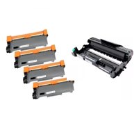 Genérico - Pack 4 Toner Tn-2370 + Dr-2340 L2320 L2520 L2720