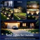 thumbnail image 2 of Luces solares de suelo SOLPEX, paquete de 12 unidades, impermeables (blanco cálido), 2 of 6