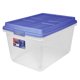 thumbnail image 3 of Caja organizadora Hefty HiRise 72 qt transparente apilable, 3 of 3