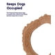 thumbnail image 3 of Juguete Para Morder Para Perros Anillo Dogwood Pequeño, 3 of 8