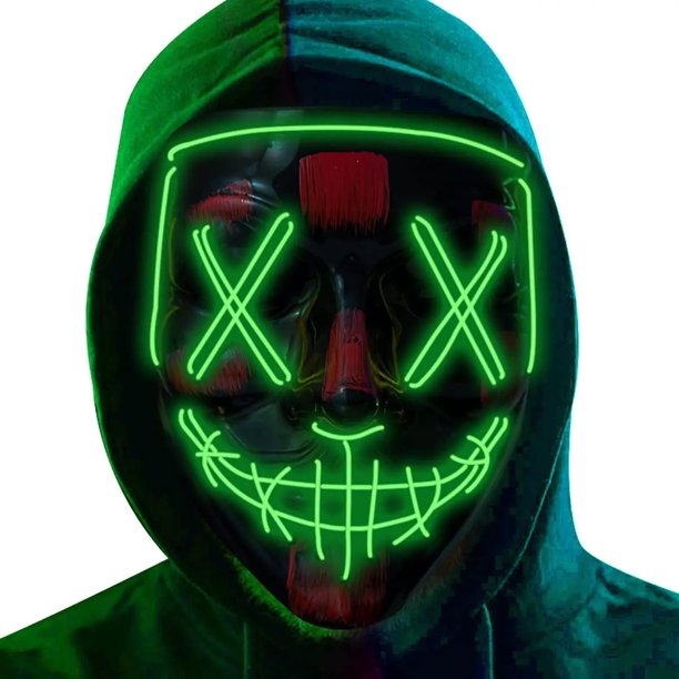 Mascaras Led la Purga Halloween