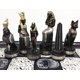 thumbnail image 3 of Set de Ajedrez HPL 41 cm Anubis Negro Plata Oro, 3 of 8