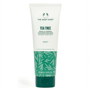 The Body Shop - Mousse Espumosa Limpiadora De Piel Con Aceite De Árbol De Té (125 Ml)