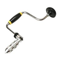 Magideal - Abrazadera De Broca De Carpintero, Clip De Broca Oscilante, Herramienta De Perforación Manual Para Carpintería, Portabrocas De 4 Mordazas, Taladro De 30X17Cm