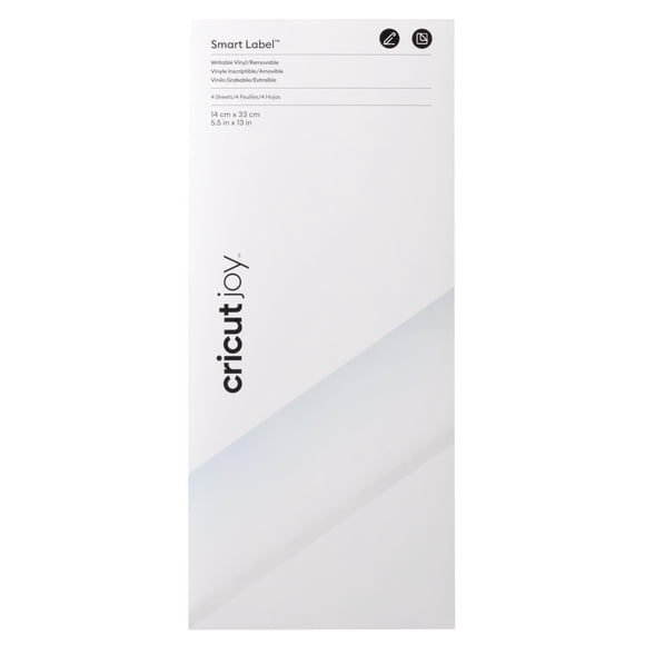 Etiqueta Cricut 14 cm × 33 cm Vinilo Escribible Removible