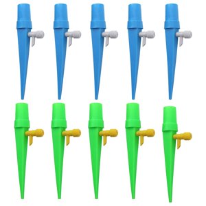 Ioensy - 10 Uds. De Picos De Riego Automático Para Plantas, Para Vacaciones Al Aire Libre
